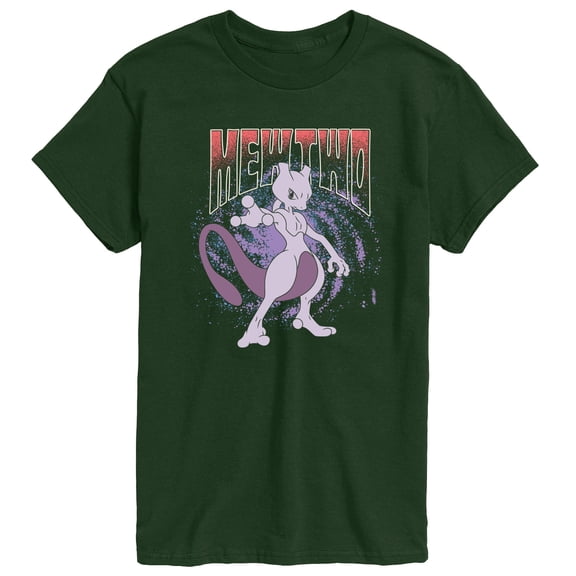 Pokémon - Mewtwo Astral Plane - Men's Short Sleeve Graphic T-Shirt