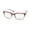 red, variant on LOZZA VL4265 EYEGLASS FRAME/GLASSES SQUARE SHAPED LENSES FROM ITALIAN DESIGNER