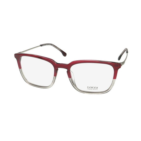 LOZZA VL4265 EYEGLASS FRAME/GLASSES SQUARE SHAPED LENSES FROM ITALIAN DESIGNER