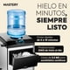 thumbnail image 3 of Mastery Brand Maquina de Hielo y Dispensador de Agua Para Garrafon 2 en 1 Producción de 25KG por Dia, Ice Maker de Acero Inoxidable, Autolimpieza, Control de Tamaño de Hielo, Producción cada 6 Minutos, 3 of 5