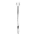 thumbnail image 3 of SHISUYAN Heavy Duty 3-Prong rake Stainless Steel Garden Handheld Tool for Digging Stainless Hand Rake Gardening Rake Small Garden Rake, 3 of 8