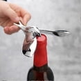 thumbnail image 4 of Balancing Bird Bottle Opener Metal Rotating Base Bird Soda Cider, 4 of 5