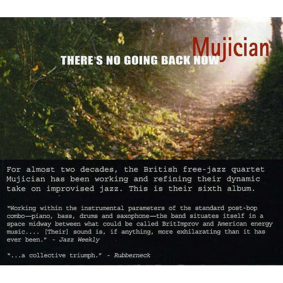 Mujician - Theres No Going Back Now - Music & Performance - CD