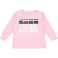 thumbnail image 3 of Inktastic Future Railroad Engineer Train Boys or Girls Long Sleeve Toddler T-Shirt, 3 of 5