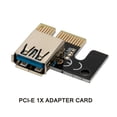 thumbnail image 4 of Ver006S 4Pin Usb3.0 Pci-E A Pcie 1X A 16Xtransfer Tarjeta De Transferencia Cable De Extensión De Gráficos Cateissary EL010922-00, 4 of 6