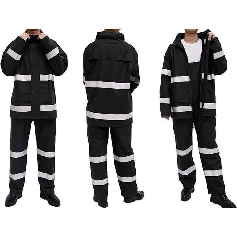 Rain Suits for Men Women Waterproof Heavy Duty Raincoat Fishing