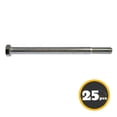 thumbnail image 2 of KarParts360 Cap Screw | Steel Material | Silver | Hex Head Drive | Zinc Finish | Coarse Thread | Grade 5 Callout Size | 25 pieces, 2 of 4
