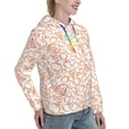 thumbnail image 6 of Lsque Simple Fruit Pattern Casual Women's Hoodie,Hooded Sweatshirt with Kangaroo Pocket,Pullover Hoodie with Eye-catching Drawstrings-Large, 6 of 7