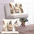 thumbnail image 6 of Thanksgiving Gnomes with Roast Turkey Meal Throw Pillow Covers Pillowcases 16 x 16 Inch Home Decor 2 Packs for Bedroom Sofa, 6 of 6