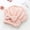Pink, variant on UNLLLL Microfiber Hair Quickly Dry Hair Hat Wrapped Towel Bathing Cap, for Adult or Child