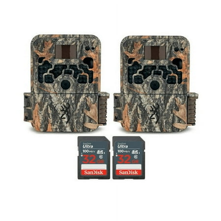 Browning Strike Force 850 Extreme Trail Game Camera with Memory Card (2-Pack)
