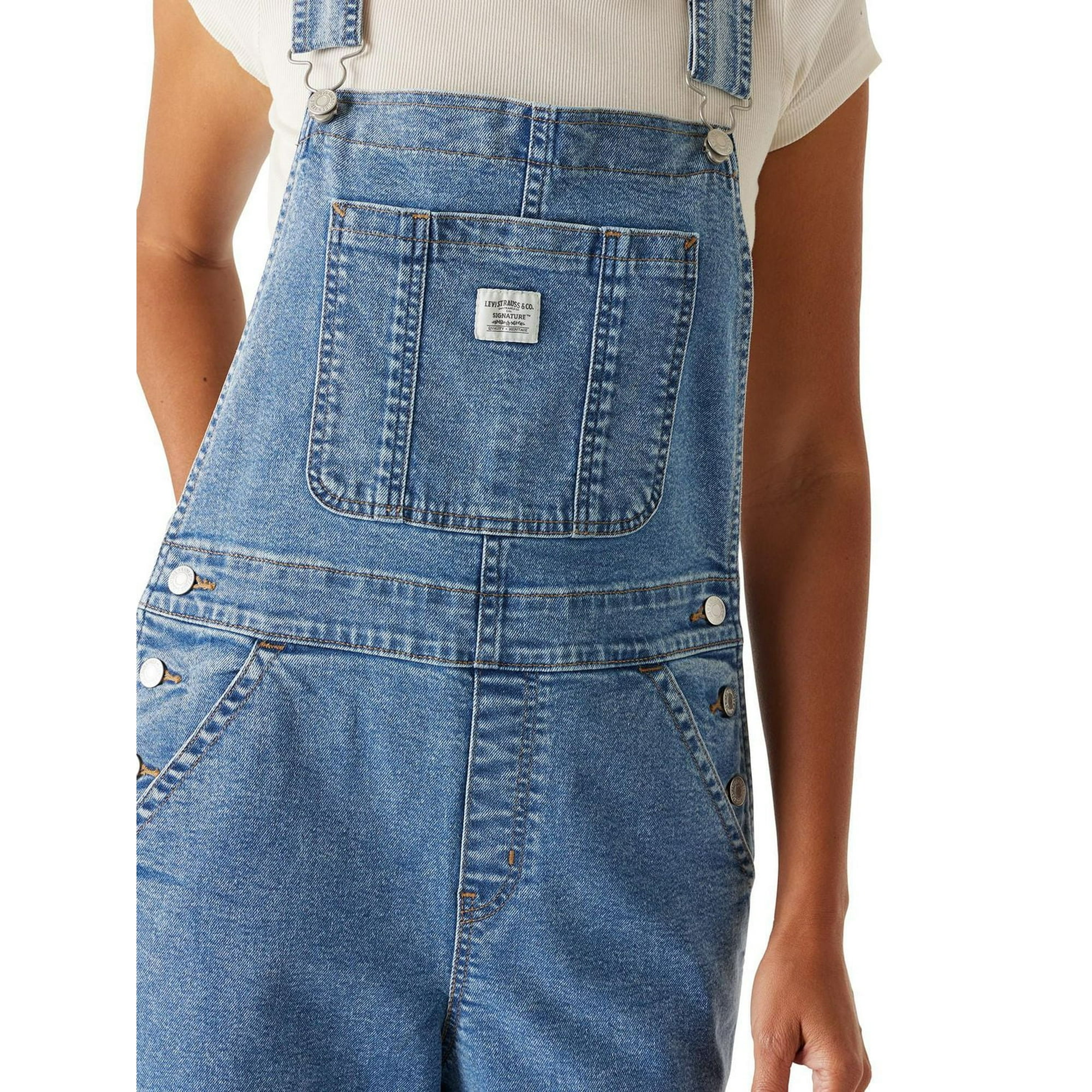 90’s vintage Levi's denim coverall Vintage Women's Overalls - Dark Wash | Levi's® CA