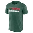 thumbnail image 2 of Men's Fanatics Heather Green Minnesota Wild Playmaker T-Shirt, 2 of 3
