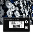 thumbnail image 4 of LCD 12V Battery Capacity Indicator Tester, Color LCD Display, Wide Voltage Range, Sleep Mode, Memory Function,, 4 of 7