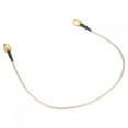 thumbnail image 1 of LAFGUR 2Pcs 50Ω 15cm Coax Cable, SMA To SMA Cable, Wireless Equipments For Wireless Router Wireless Monitoring Device For Wifi, 1 of 8