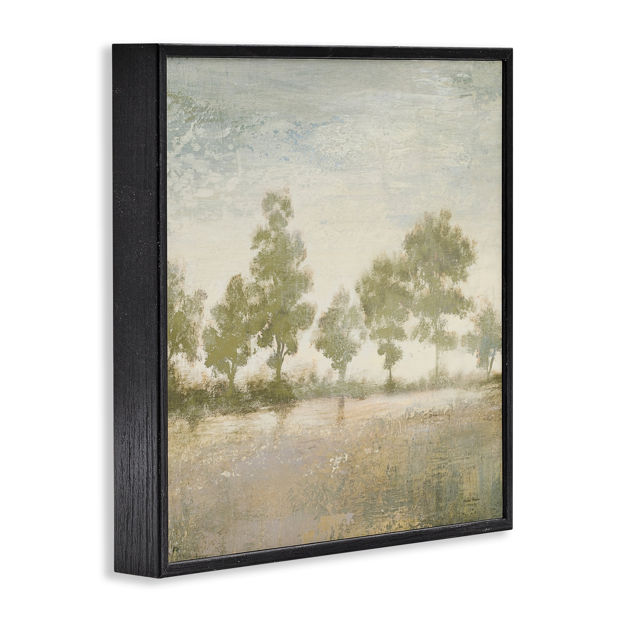 Stupell Industries Forest Light Landscape Black Framed Giclee Art, design by Michael Marcon