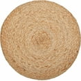 thumbnail image 5 of · REDEARTH · Cylindrical Pouf Foot Stool Ottoman - Jute Braided Pouffe Poof Accent Sitting Footrest for The Living Room, Bedroom, Nursery, Patio, Lounge & Other Rooms (14.5"x14.5"x16"; Natural Acorn), 5 of 8