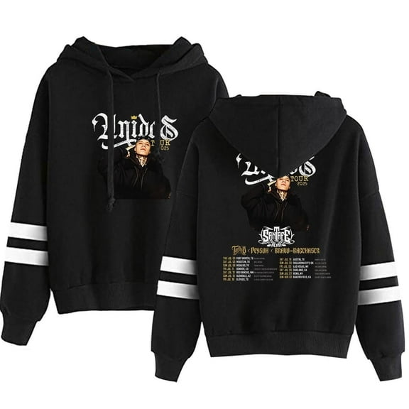 Santa Fe Klan Tour 2025 Hoodies for men and women, fashionable casual sportswear, pullovers, street wear