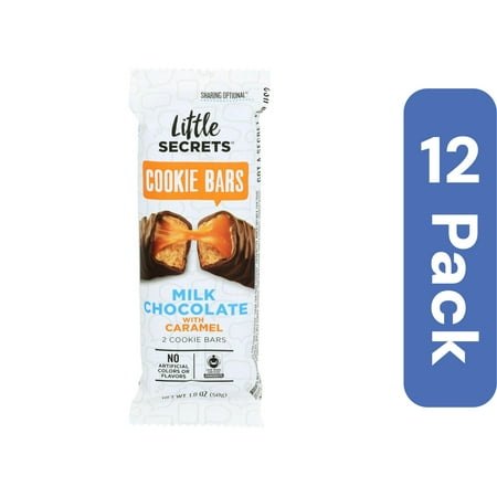 Little Secrets LLC Milk Chocolate Caramel Bar Cake 1.8 oz (Pack Of 12)