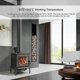 thumbnail image 3 of 5-Blade Fireplace Fans Heat Powered Stove Fan Wood Log Burner Fan Silent Eco-friendly Heat Distribution, 3 of 5