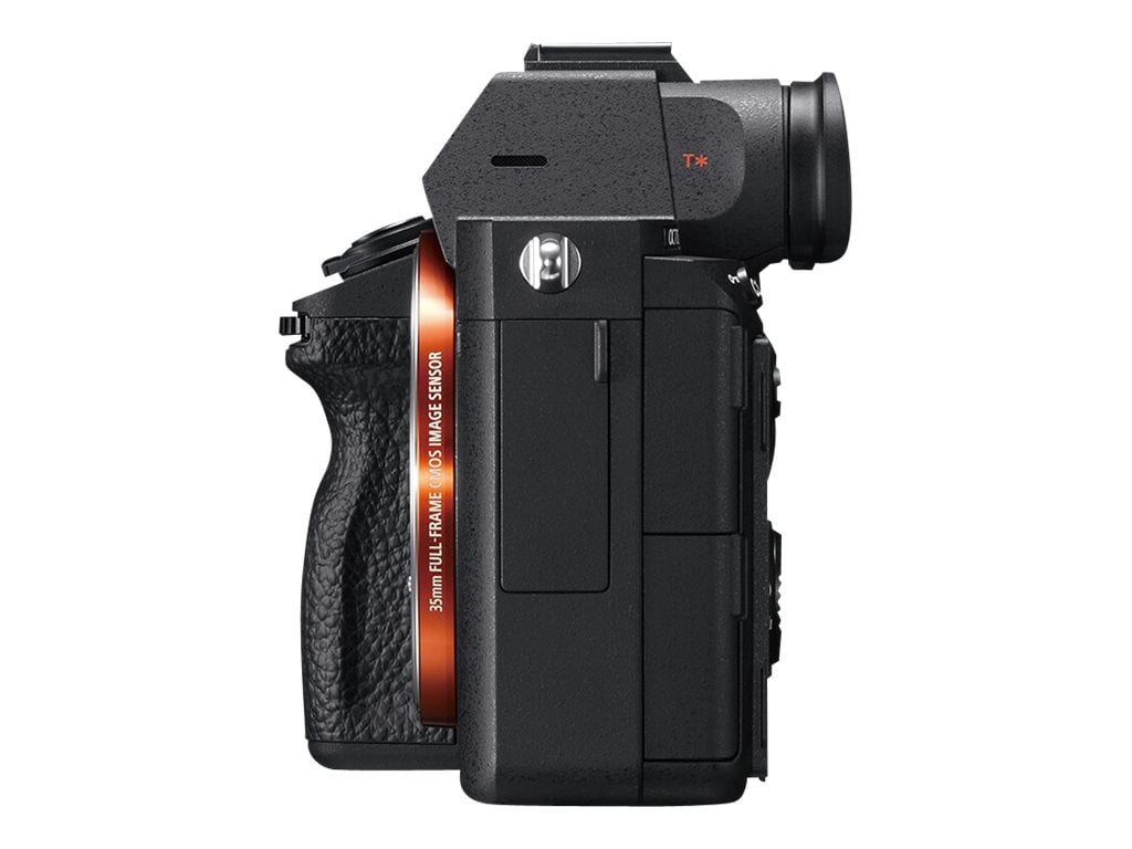 black - 30 - MP FE 4K - NFC, III Frame / - - 28-70mm Wi-Fi, a7 Bluetooth Digital fps - - lens Full mirrorless Sony camera OSS ILCE-7M3K 24.2