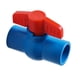thumbnail image 5 of Válvula de bola de PVC con manija en T roja, válvula de cierre de agua, accesorio de tubería, accesorios de plomería azul 25mm, 5 of 9