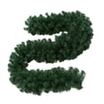 thumbnail image 4 of 270x28cm PVC Guirnalda artificial Follaje Hojas verdes Vides artificiales para decoraciones navideñas (Verde), 4 of 7
