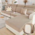 thumbnail image 1 of XINQIHANG Magic Sofa Covers,2023 New Wear-Resistant Universal Stretch Magic Sofa Cover (Chaise Cover, Coffee), 1 of 6