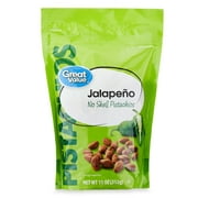Great Value Jalapeno Shelled Pistachios, 11 oz
