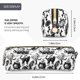 thumbnail image 3 of Fotbe Black White Halloween Estuche para Lápices de Cuero con Estampado, Estuche con Cremallera Resistente, Organizador Compacto y Elegante para Papelería, 3 of 7