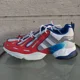 thumbnail image 4 of Adi - das Shoes Men's Style LVL 029002Color White/Red-Blue, Size 12Used in good c, 4 of 6