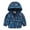 Blue, variant on EnJoCho Kids Fashion Overclothes Toddler Kids Baby Girls Boys Long Sleeve Floral Print Zipper Hooded Coat Jacket Kids Trendy Wear 2-3 Years