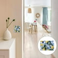 thumbnail image 7 of Yayeee Toggle Light Switch Wall Plate 2-Gang 4.56"x4.48" Decorative Outlet Cover, Cartoon Lemon Leaves, 7 of 7