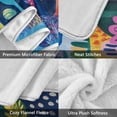 thumbnail image 3 of Yayeee Throw Blanket for Couch Soft Warm 50" x 60" Sofa Chair Bed Decoration, Art Plants, 3 of 7