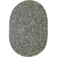 thumbnail image 1 of Rhody Rug Sandi Oval Braided Indoor-Outdoor Rug, Graphite, 7 x 9 ft., Reversible, Stain Resistant, 1 of 1