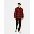 thumbnail image 2 of George Men's & Big Men's Fleece Lined Flannel Shirt Jacket, Sizes S-3XL, 2 of 5