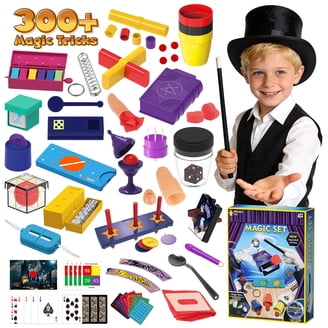 Beginner's Magic Tricks Set for Kids - 12 Magician Items with
