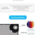 thumbnail image 3 of OUTAD 100 Inch Projection Screen Metal Foldable Light-proof Folding Anti-light 3D High Definition Projecting Screens, 3 of 4