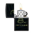 thumbnail image 3 of Zippo 48553 Don't Tread On Me Snake Flag Windproof Pocket Lighter, 3 of 4