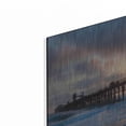 thumbnail image 2 of Luxe Metal Art 'Sunset Through Oceanside Pier' by Chris Moyer, Metal Wall Art, 16"x12", 2 of 9