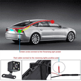 thumbnail image 5 of 3Pcs 5 Pin Car Rear View Camera Reverse 170 Degree Wide Angle Recording Parking Waterproof Night Vision Video Camera, 5 of 9