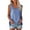 Blue, variant on Quinlirra tank tops with built in bras under $5 Women's Printed Sleeveless Casual V-Neck Tank Top