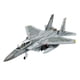 thumbnail image 5 of 1: 100 modelo de avión estadounidense con soporte, colección de modelos de caza, modelo de avión, avión de para estante de escritorio, regalos, 5 of 8