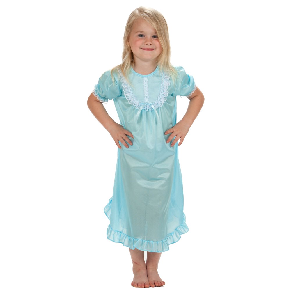 Laura Dare Laura Dare Solid Colors Short Sleeve Traditional Nightgown BabyToddler Girls, 9m