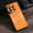 Orange, variant on Magnetic Case For OnePlus 12 Compatible with MagSafe, Premium Fine Woven Fabric Texture Slim Shockproof PU Leather Wireless Charging Cover Anti-Fingerprint Women Men,Black