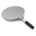 thumbnail image 6 of Cake Lifter, Heavy-Duty Pizza Turning Peel, Metal Pizza Spatula for Oven and Grill Stone, Professional Pizza Peel Stainless Steel Paddle for Pizza, 1 Pcs, 10x18", 6 of 8