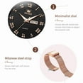 thumbnail image 6 of OLEVS Simple Digital Dial Quartz Watch for Women Luxury Top Mesh Strap Waterproof Dual Calendar Luminous Ladies Dres Luxury Stainless Steel Mens Watch Waterproof Chronograph Business Watch, 6 of 10