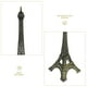 thumbnail image 2 of Estatua decorativa de la Torre Eiffel, modelo de metal de la Torre Eiffel, figurita 3D, modelo arquitectónico para souvenirs, decoración de mesas y fiestas., 2 of 7
