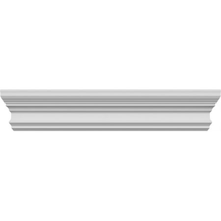 

Ekena Millwork 122 Bottom Width x 125 1/4 Top Width x 5 1/2 H x 1/2 P Seville Crosshead