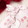 thumbnail image 4 of GYRATEDREAM Newborn Baby Girl Christmas Outfit Long Sleeve Romper Suspender Skirt Headband Set 3Pcs Fall Winter Outfits, 4 of 7